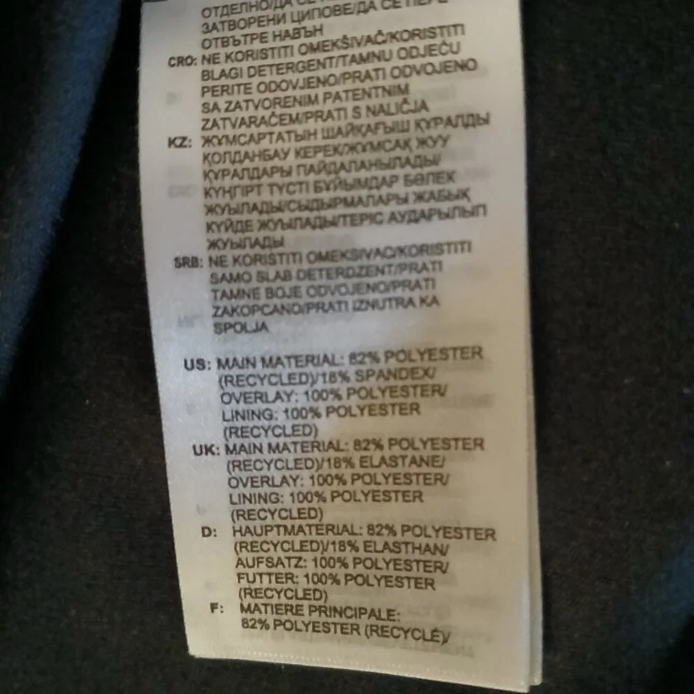 ADIDAS Vest Men Large Gray/Black Full Zip Golf Pockets Casual Outerwear EUC - Picture 8 of 9